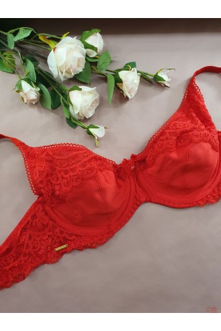 Кружевной бюстгальтер с мягкими чашками  Lanny Mode 11467